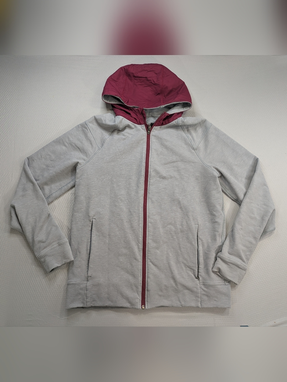 lululemon Hoodie Steady State Full Zip City Sweat Ease License To Train Size L